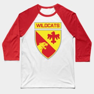 Starship Troopers Wildcats Patch Baseball T-Shirt